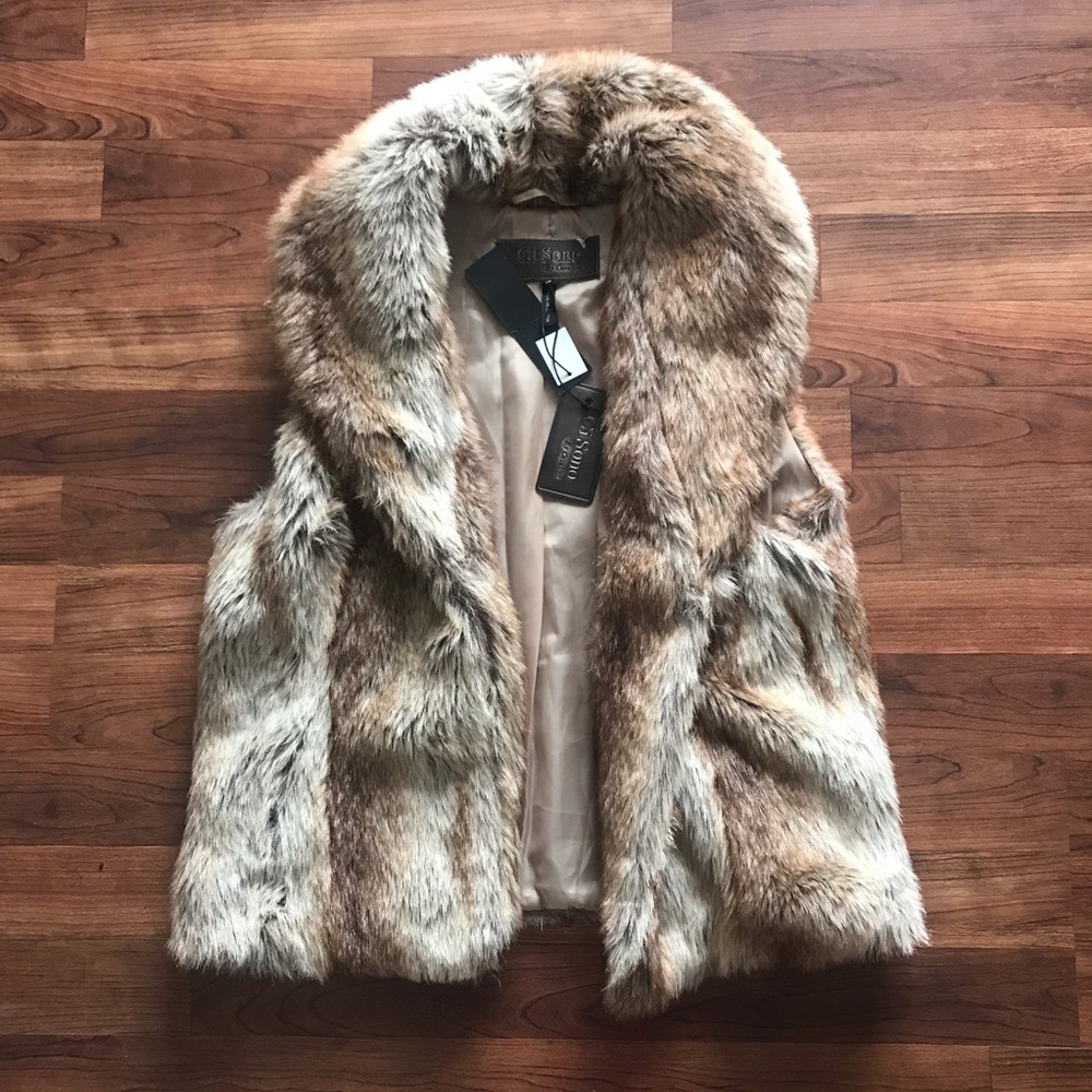 NWT Fur Vest!